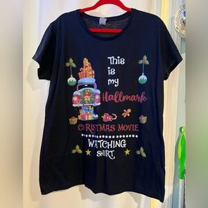 5 SS Christmas T-Shirts Sz XL.